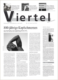 Die Viertel Nr. 19 - Ausgabe Juni/Juli 2012 Die Viertel Nr. 19 - Ausgabe Juni/Juli 2012
