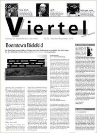 Die Viertel Nr. 32 - Ausgabe Oktober/November 2016 Die Viertel Nr. 32 - Ausgabe Oktober/November 2016