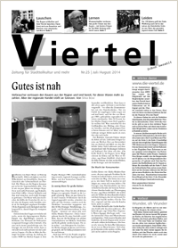 Die Viertel Nr. 25 - Ausgabe Juli/August 2014 Die Viertel Nr. 25 - Ausgabe Juli/August 2014