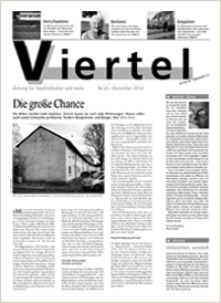 Die Viertel Nr. 26 - Ausgabe Dezember 2014 Die Viertel Nr. 26 - Ausgabe Dezember 2014